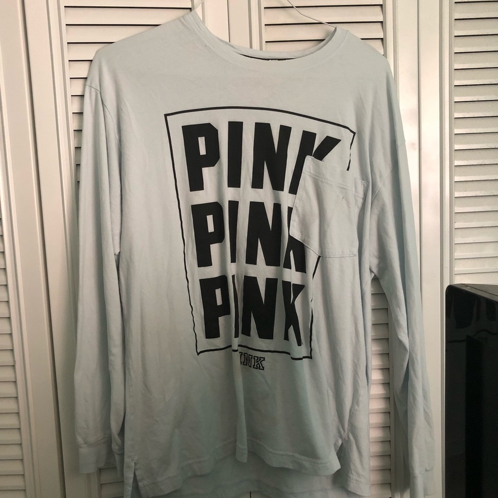 Victoria’s Secret pink blue long sleeve